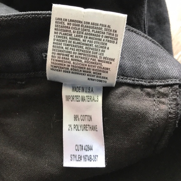 NWT citizens of humanity high rise drew flounce - Picture 7 of 7